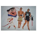 Misc Toy Lot: (2) Mattel Max Steel Figures, Felix