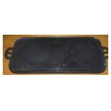 Vtg Wagner Ware Sidney O #8 Cast Iron Double