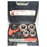 Rothenberger Ratchet Pipe Threader Set in Case