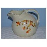 Vtg Hull Jewel Tea Autumn Leaf Ball Pitcher 9w