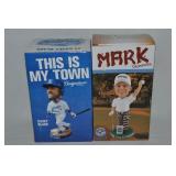 (2) Bobbleheads: Mark Calcavecchia + Casey Blake