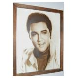Vintage Framed Photo Print of Elvis Presley 15x12