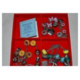 Willabee & Ward Silvertone (3) Slide Bead Necklace