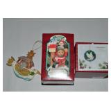 (3) Ornaments + w/ San Francisco Music Box Co