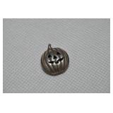 JH Breakell 925 Sterling 3D Jack-o-lantern Charm/