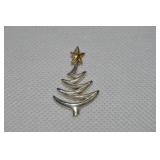 JH Breakell 925 Sterling Stylized Christmas Tree