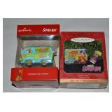 (2) Hallmark Scooby-Doo Christmas Ornaments