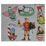 (6) Vtg Grolier Walt Disney Character Ornaments