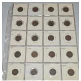(20) Mixed Date US Indian Head Penny Cent Lot