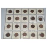 (20) Mixed Date US Indian Head Penny Cent Lot
