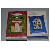 (2) Hallmark Keepsake Nostalgic Houses & Shops