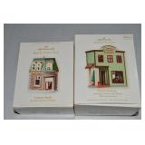 (2) Hallmark Keepsake Nostalgic Houses & Shops