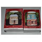 (2) Hallmark Keepsake Nostalgic Houses & Shops