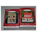 (2) Hallmark Keepsake Nostalgic Houses & Shops