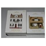 (2) Hallmark Keepsake Nostalgic Houses & Shops