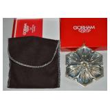 1992 Gorham Sterling Silver Snowflake Ornament