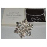 1974 Gorham Sterling Silver Snowflake Ornament