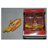 (2) The Beatles Yellow Submarine Ornaments