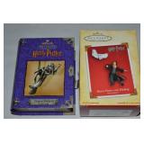(2) Harry Potter Hallmark Keepsake Ornaments