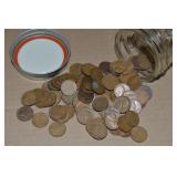 Canning Jar (100) mixed date US Wheaties Pennies