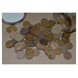 Canning Jar (100) mixed date US Wheaties Pennies