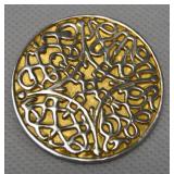 MMA Museum of Modern Art BMCo Goldtone Round