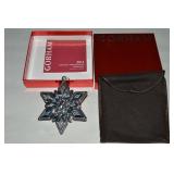 2013 Gorham Sterling Silver Snowflake Ornament