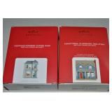 (2) Hallmark Keepsake Nostalgic Houses & Shops