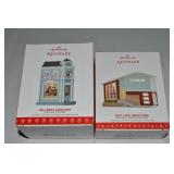 (2) Hallmark Keepsake Nostalgic Houses & Shops