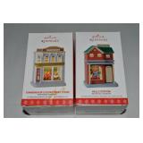 (2) Hallmark Keepsake Nostalgic Houses & Shops