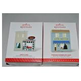 (2) Hallmark Keepsake Nostalgic Houses & Shops