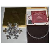 2003 Gorham Sterling Silver Snowflake Ornament