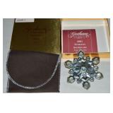 2001 Gorham Sterling Silver Snowflake Ornament
