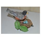 Lenox Porcelain 1989 American Robin Bird Figure