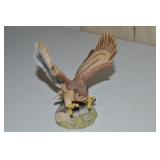 Vtg Royal Heritage Porcelain Owl Figure 5.5"
