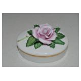 Lenox Porcelain The Rose Trinket Box