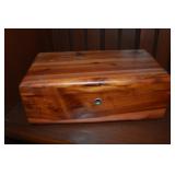 Vtg Lane Cedar Chest Advertising Box Cline Furn Co