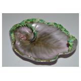 Vtg Chubu China Occupied Japan Porcelain Leaf Tray