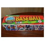 1990 Fleer Baseball Logo Stickers & Trading Cards