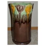 Antique Weller Majolica Bedford Pottery Umbrella