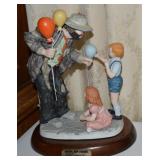 Flambro Emmett Kelly Jr Porcelain Making New