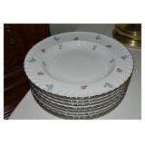 (10) Konigl Tettau Bavaria Germany 9 7/8 Rimmed