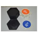 (13) Vintage Drink Coasters incl Nautical Themed