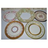 (5) China Pcs: (2) Bohemia for Osborne Art Studio,