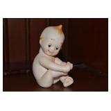 Vintage Porcelain Kewpie Doll Figure 3 1/8t