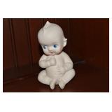 Vtg Handmade by Dorothy Porcelain Kewpie Doll