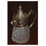 Leonard SP Diamond Point Glass Lion Head Syrup