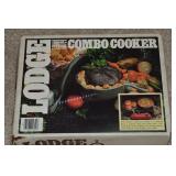 Lodge Cast Iron Indoor/Outdoor Combo Cooker w/