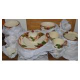Collection of Franciscan Apple China Dinnerware