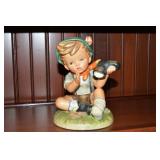 Vtg Eric Stauffer Sandy Shoes Porcelain Boy Figure
